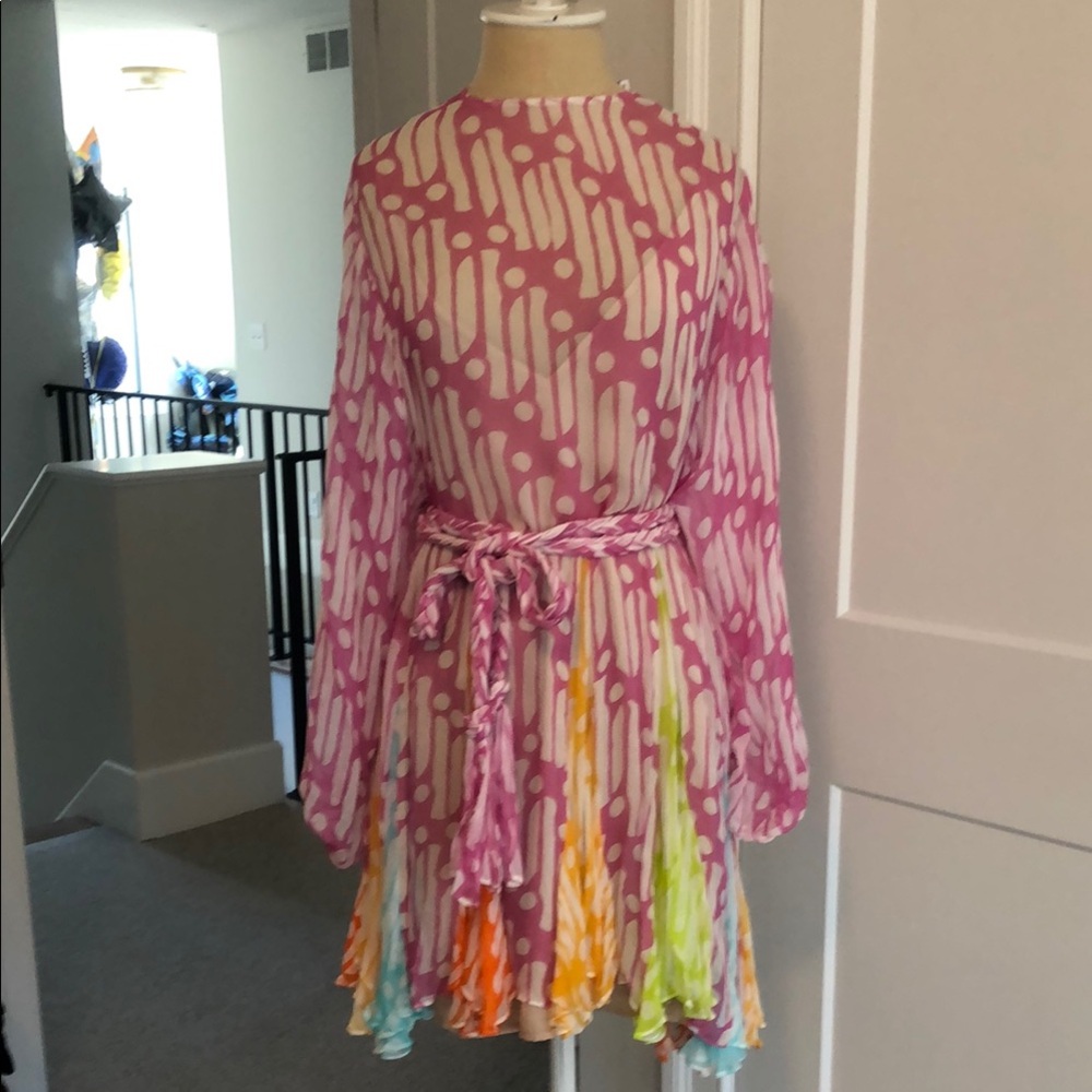 Rhode Ella Dress in Crinkle Chiffon